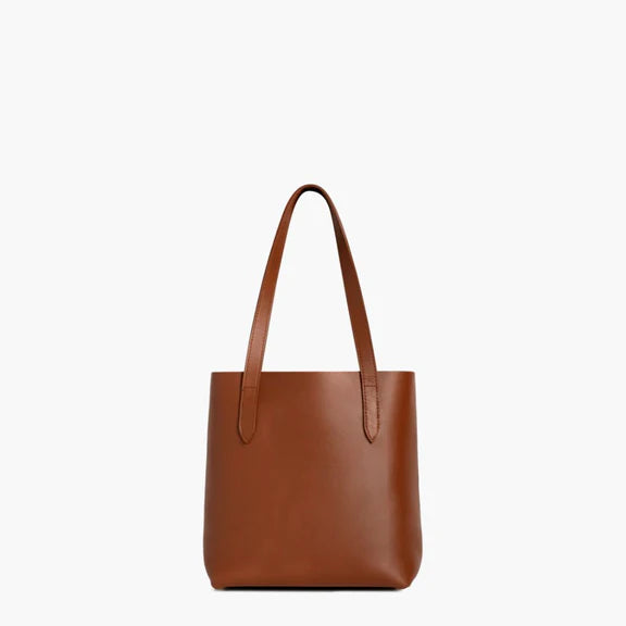 Leather Shopper Tote Bag
