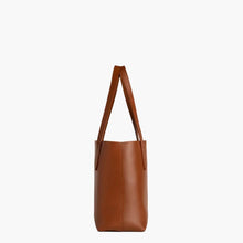 Load image into Gallery viewer, Leather Shopper Tote Bag
