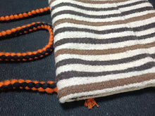 Load image into Gallery viewer, Handwoven Moroccan Wool Kilim Striped Boho Shoulder Crossbody Bag